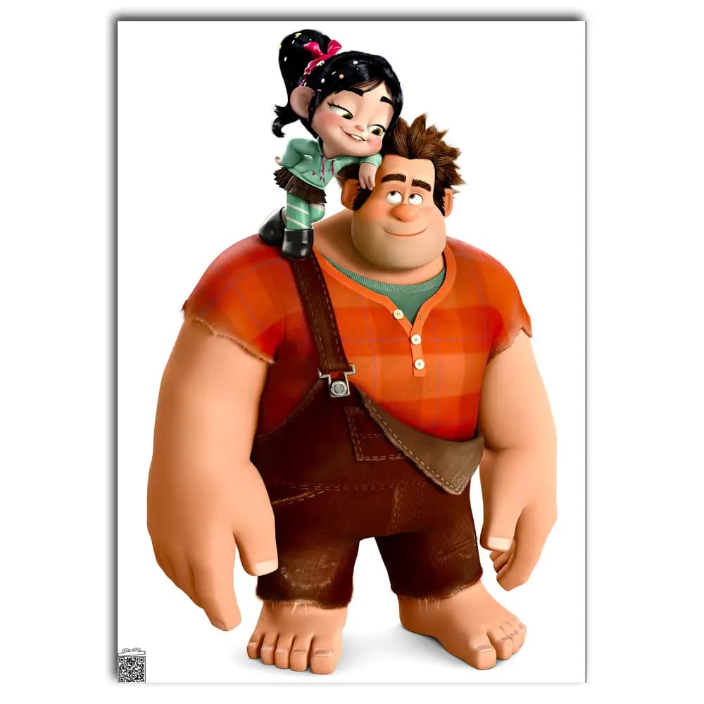 متال پوستر انیمیشن Wreck-It Ralph کد K121