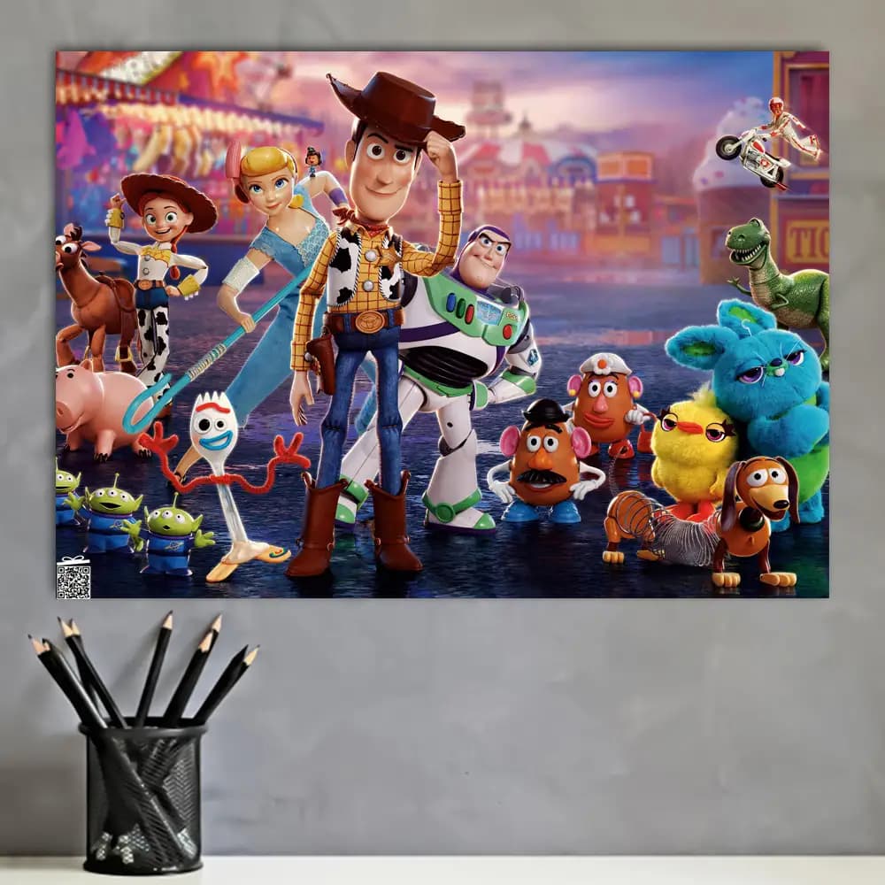 متال پوستر انیمیشن Toy Story کد K113 — تصویر ۴