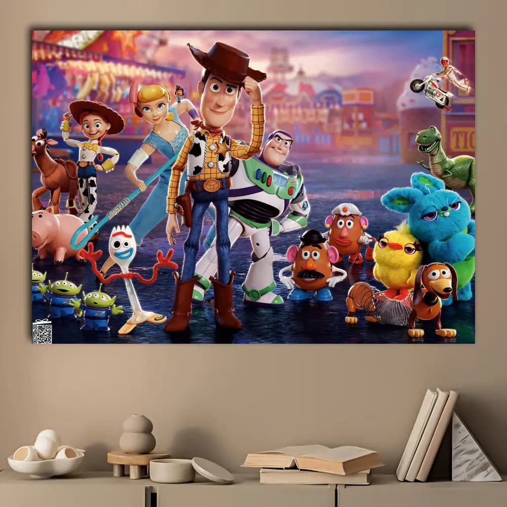 متال پوستر انیمیشن Toy Story کد K113 — تصویر ۳