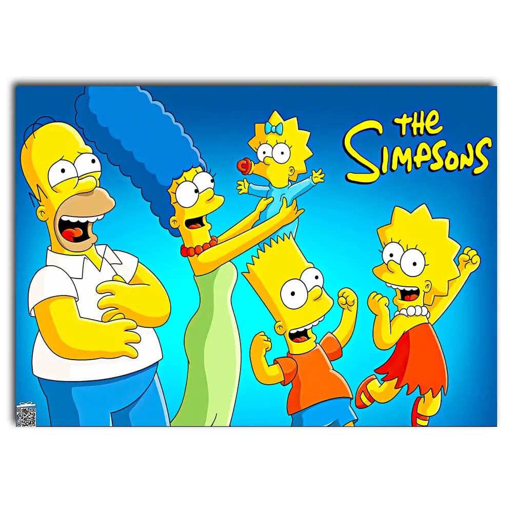 متال پوستر انیمیشن The Simpsons کد K111 — تصویر ۲