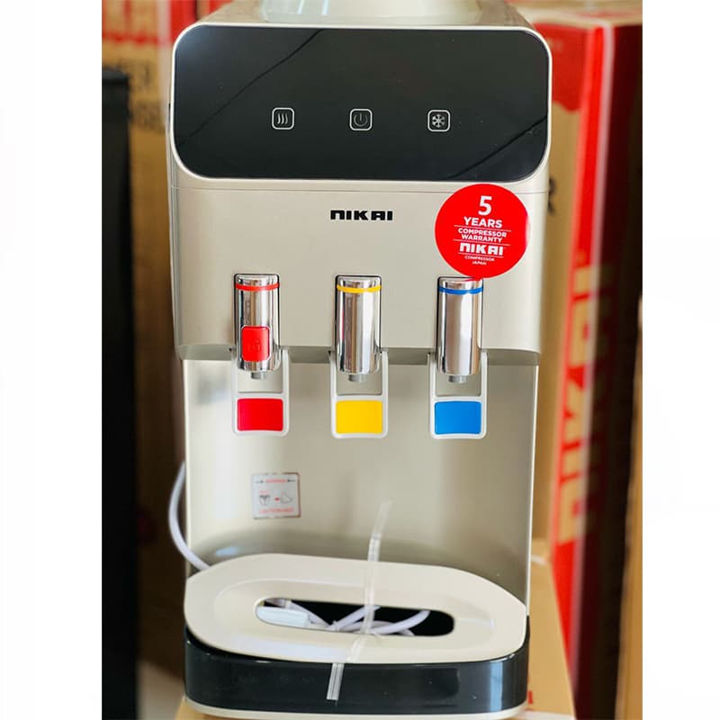 آبسردکن رومیزی نیکایی Nikai سه شیر مدل Nwd8808-3md