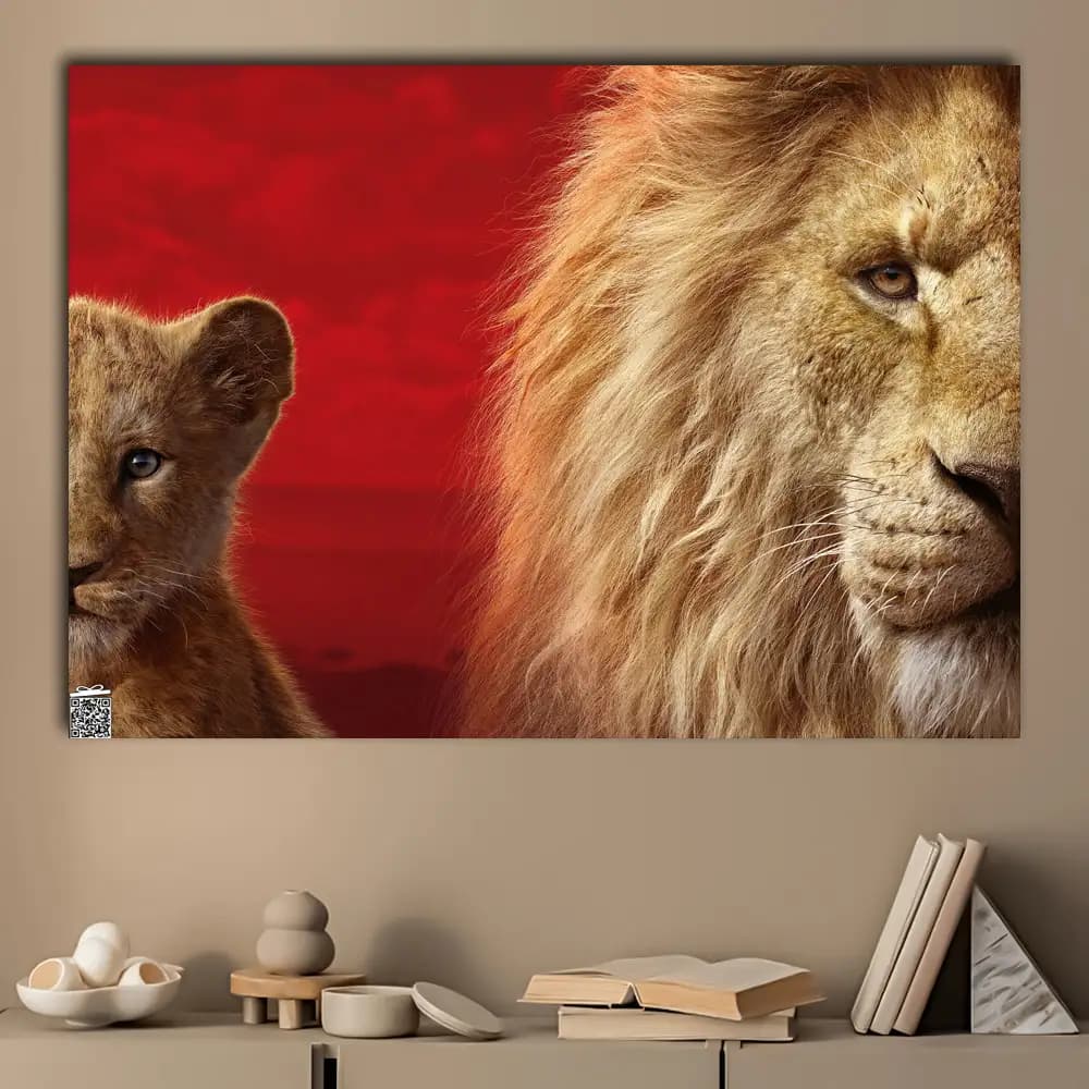 متال پوستر انیمیشن The Lion King کد K102 — تصویر ۳