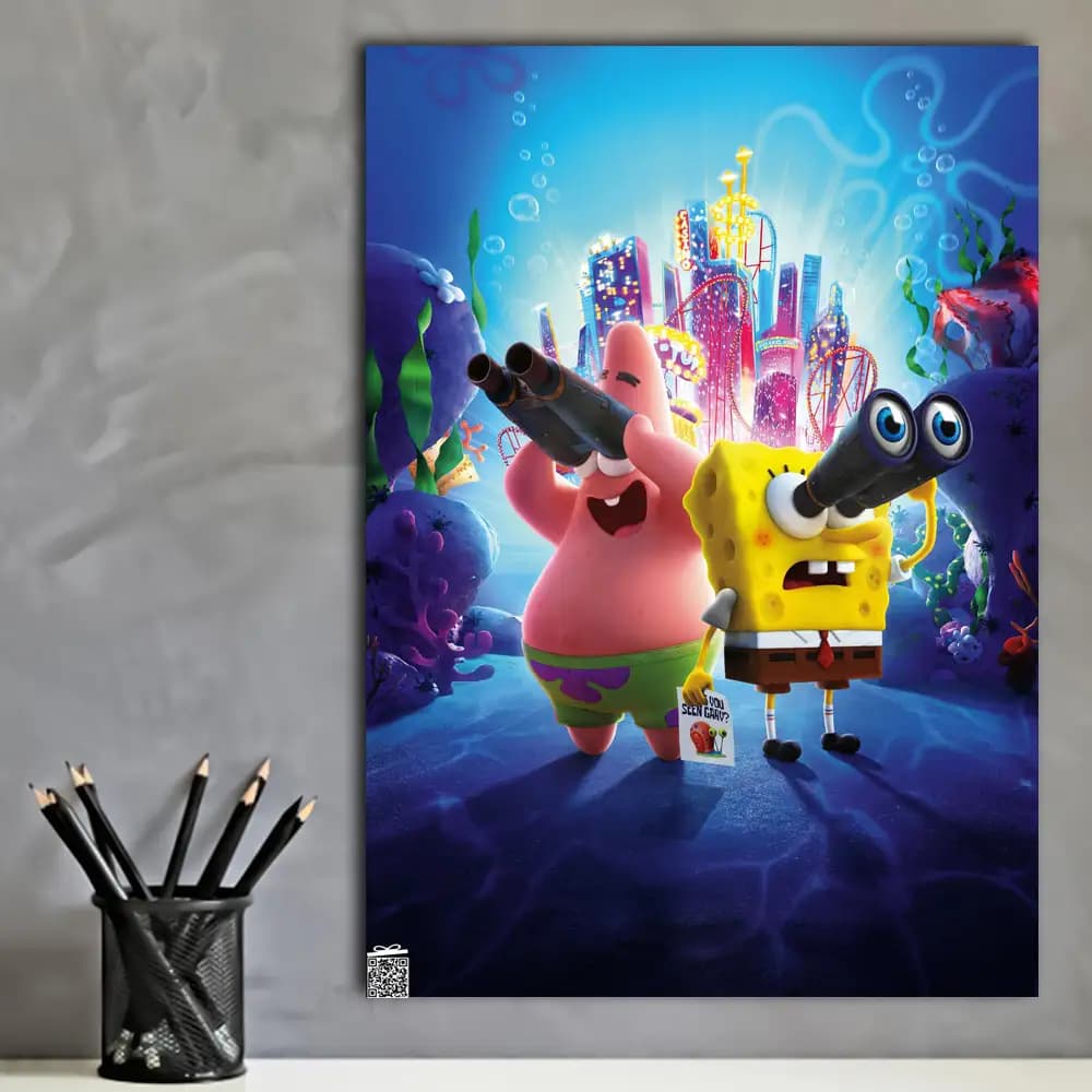 متال پوستر انیمیشن SpongeBob کد K096 — تصویر ۳