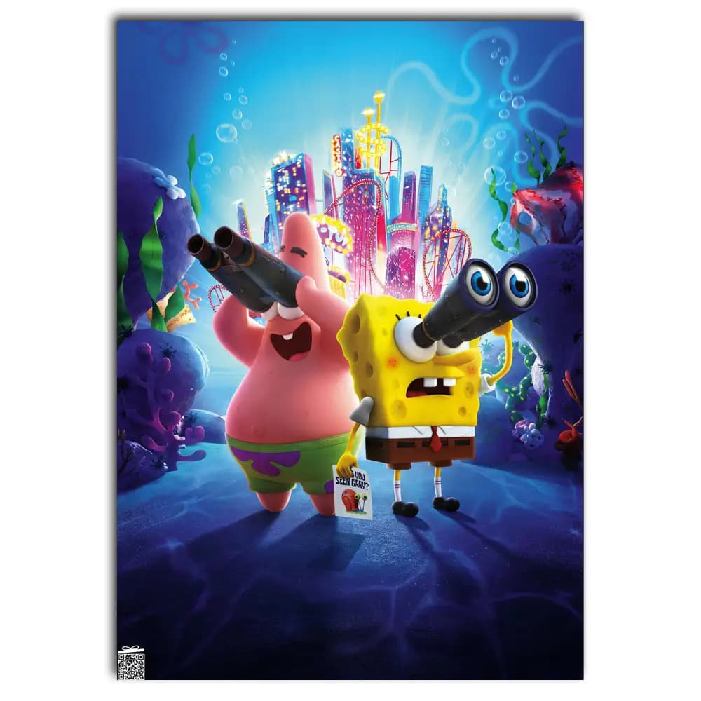متال پوستر انیمیشن SpongeBob کد K096