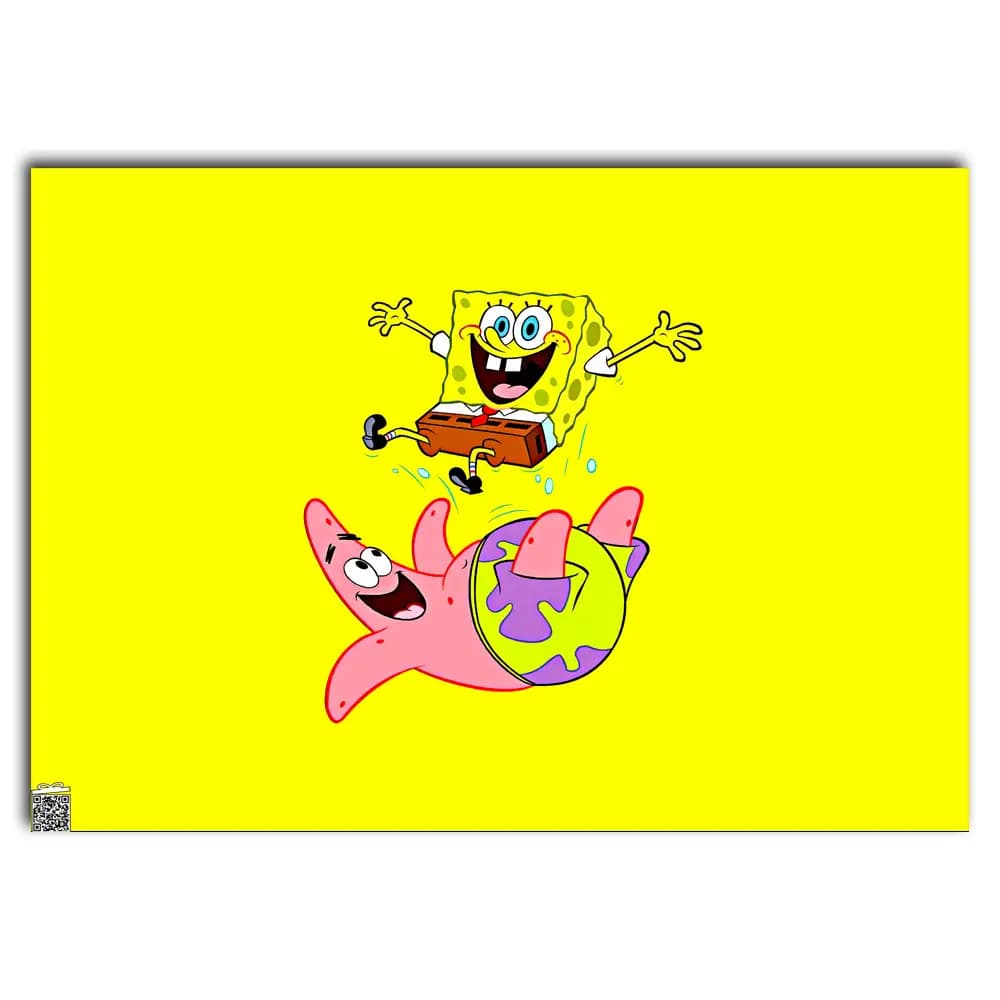 متال پوستر انیمیشن SpongeBob کد K093 — تصویر ۲