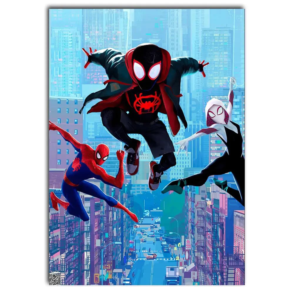 متال پوستر انیمیشن Spider-Man کد K091