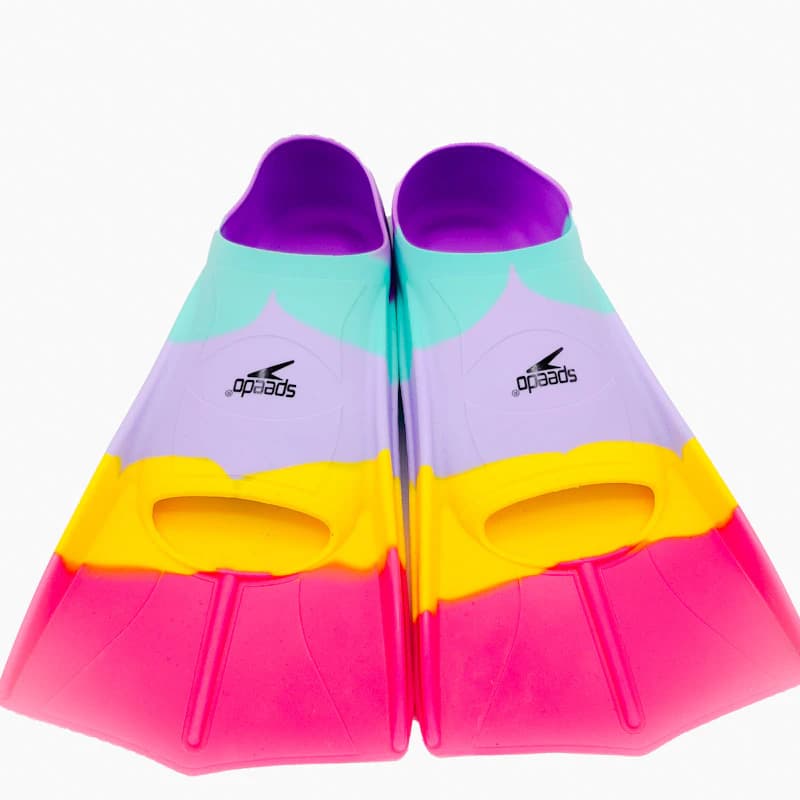 فین شنا قدرتی اسپیدو (Speedo) مدل آبرنگی | جنس سیلیکونی فوق‌نرم — تصویر ۲