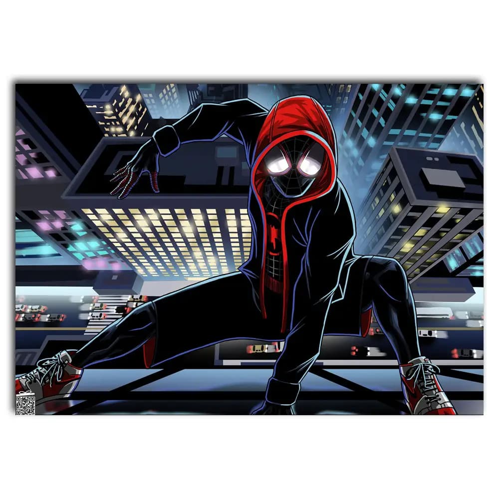 متال پوستر انیمیشن Spider-Man کد K088 — تصویر ۲
