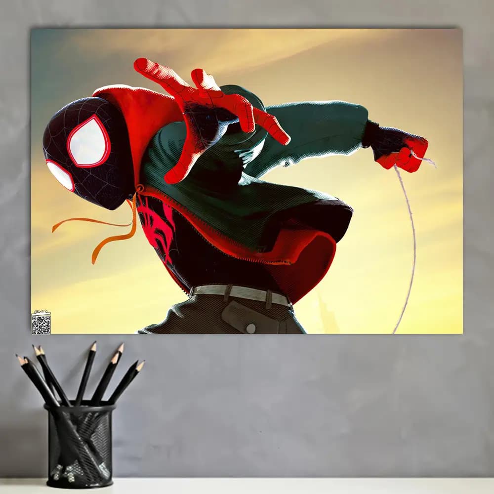 متال پوستر انیمیشن Spider-Man کد K087 — تصویر ۴