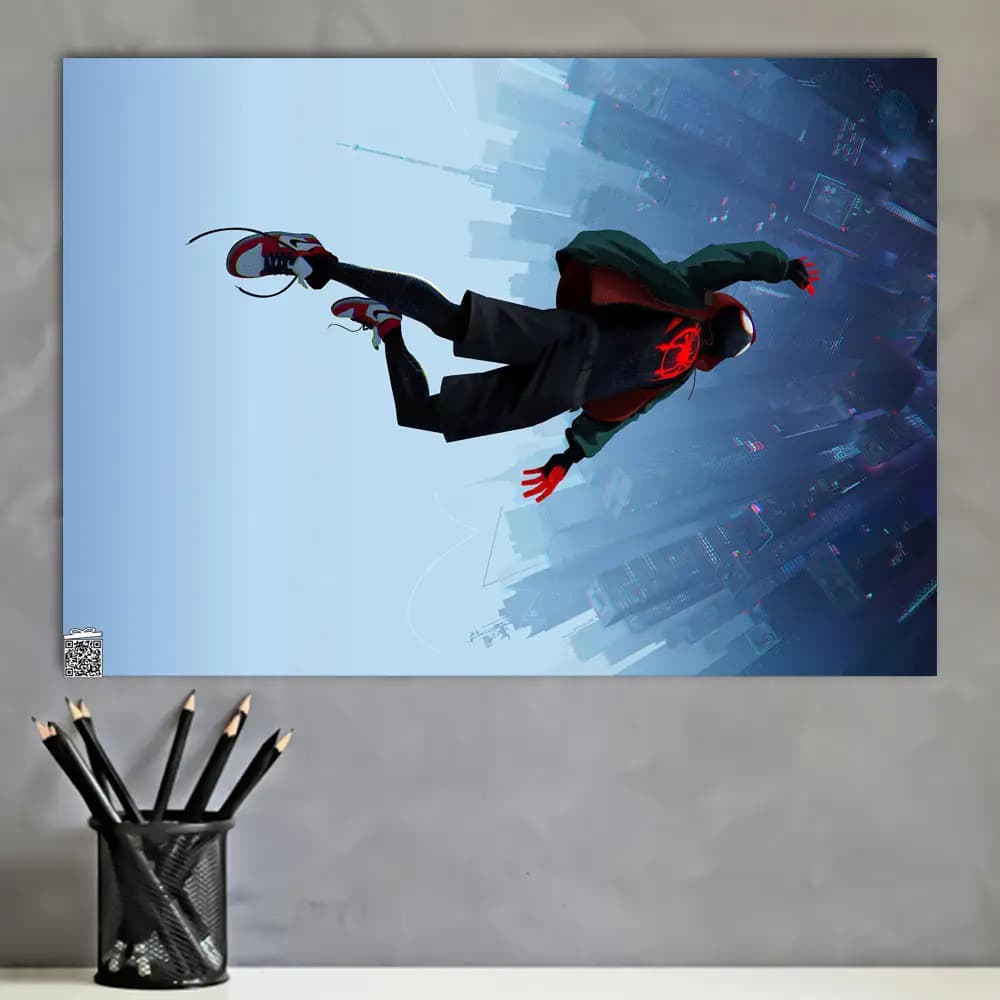 متال پوستر انیمیشن Spider-Man کد K086 — تصویر ۴