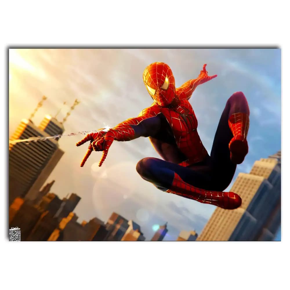 متال پوستر انیمیشن Spider-Man کد K084