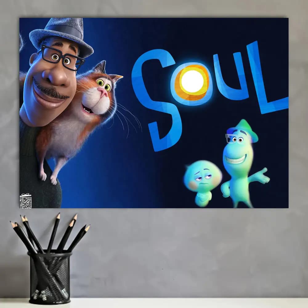 متال پوستر انیمیشن Soul کد K078 — تصویر ۴