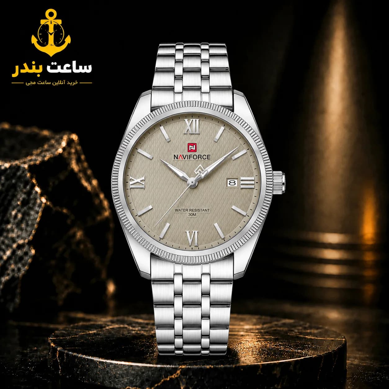 ساعت مچی مردانه نیوی فورس NAVIFORCE NF9282 SCGYS اورجینال