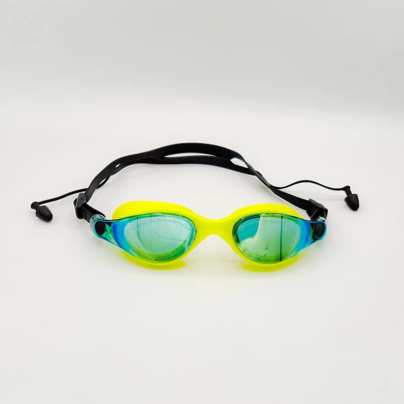 عینک شنا اسپیدو Speedo بند سیلیکونی | ضد بخار + گوش گیر متصل کد 37 — تصویر ۶