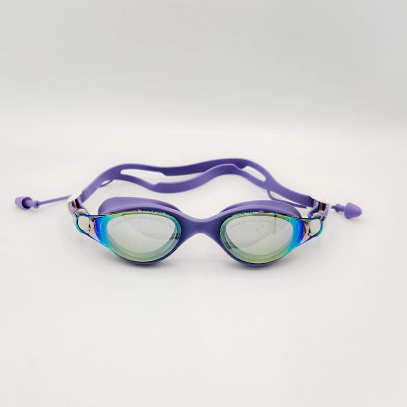 عینک شنا اسپیدو Speedo بند سیلیکونی | ضد بخار + گوش گیر متصل کد 37 — تصویر ۳