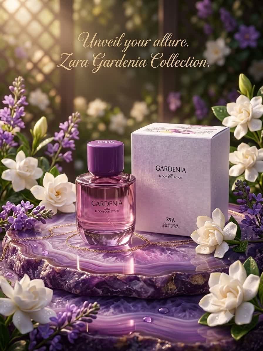 ​ادکلن زارا گاردنیا زنانه اصل Zara Gardenia
