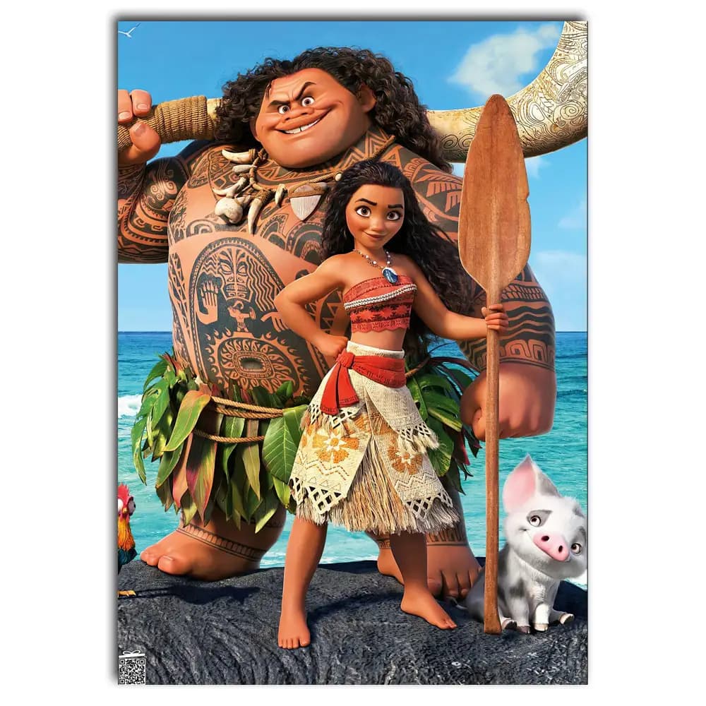 متال پوستر انیمیشن Moana کد K048
