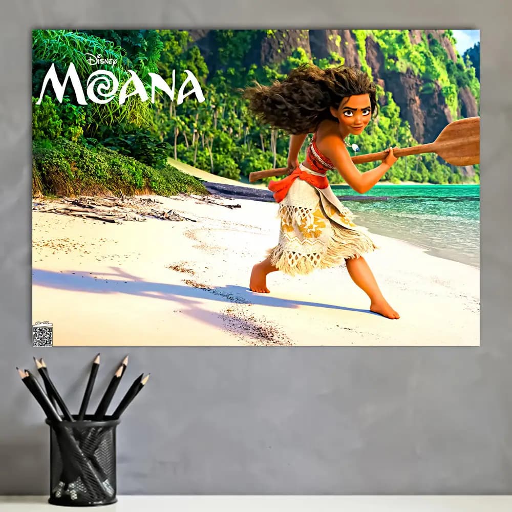متال پوستر انیمیشن Moana کد K047 — تصویر ۴