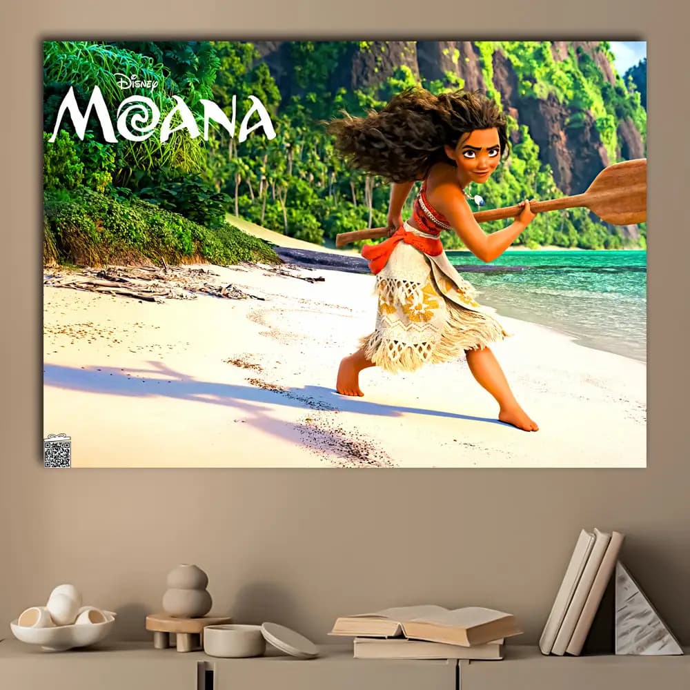متال پوستر انیمیشن Moana کد K047 — تصویر ۳