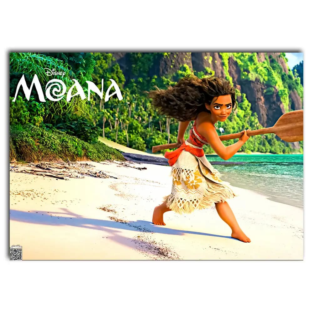 متال پوستر انیمیشن Moana کد K047 — تصویر ۲