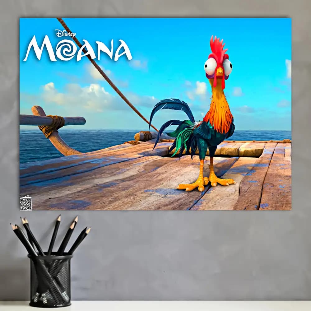 متال پوستر انیمیشن Moana کد K046 — تصویر ۴