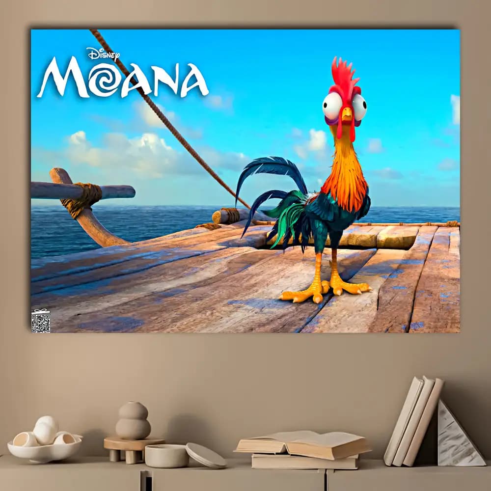 متال پوستر انیمیشن Moana کد K046 — تصویر ۳