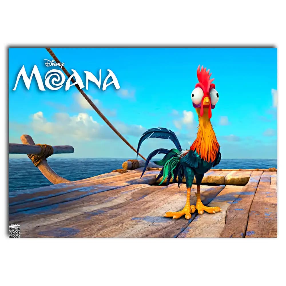 متال پوستر انیمیشن Moana کد K046 — تصویر ۲