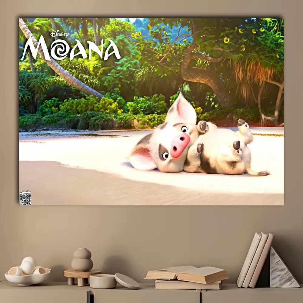 متال پوستر انیمیشن Moana کد K045 — تصویر ۳