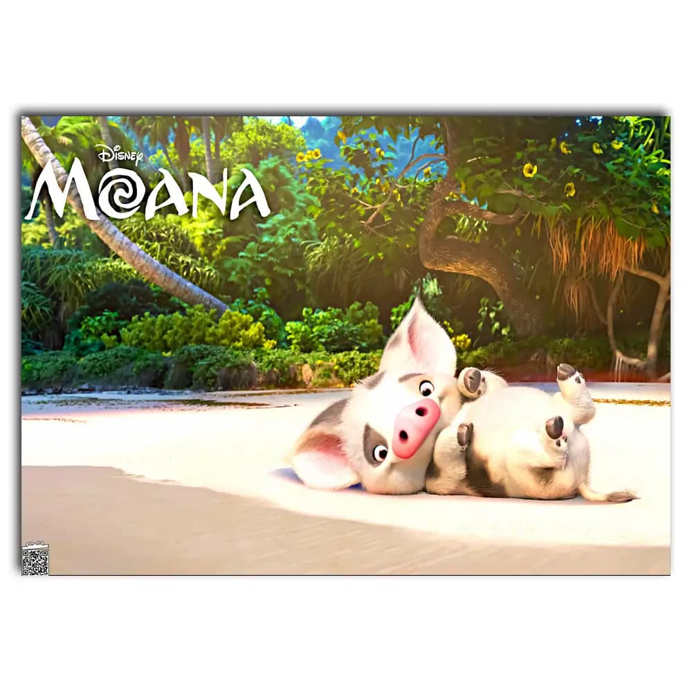 متال پوستر انیمیشن Moana کد K045