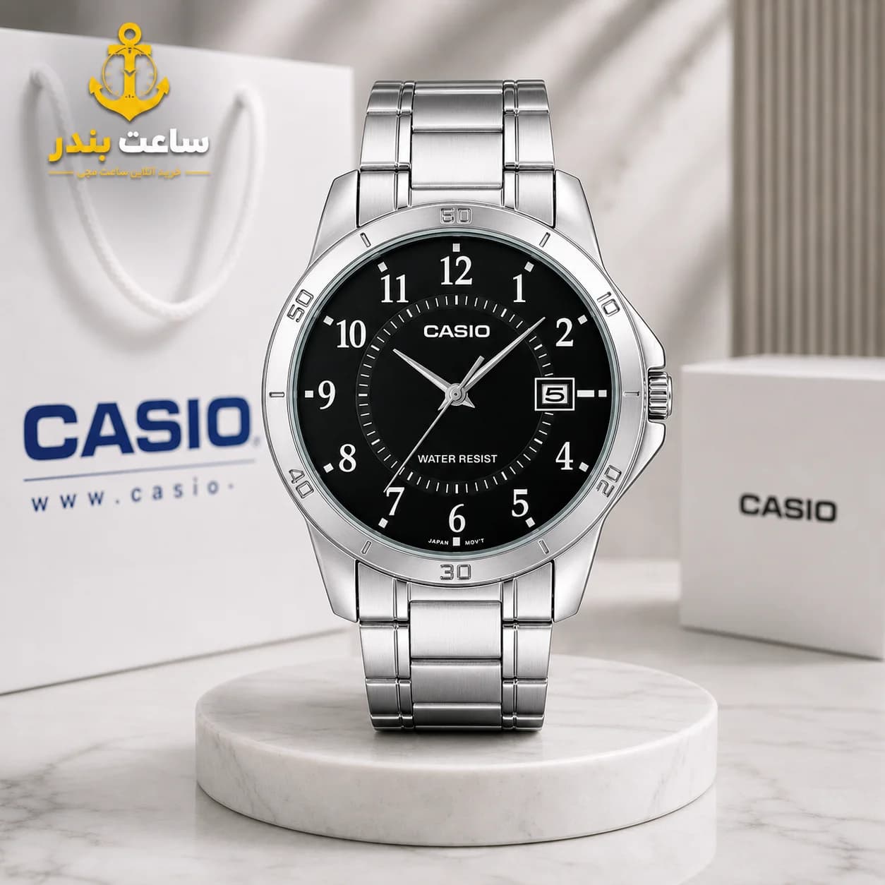 ساعت مچی مردانه کاسیو CASIO MTP-V004D-1B اورجینال