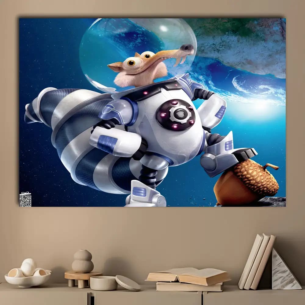 متال پوستر انیمیشن Ice Age کد K036 — تصویر ۳