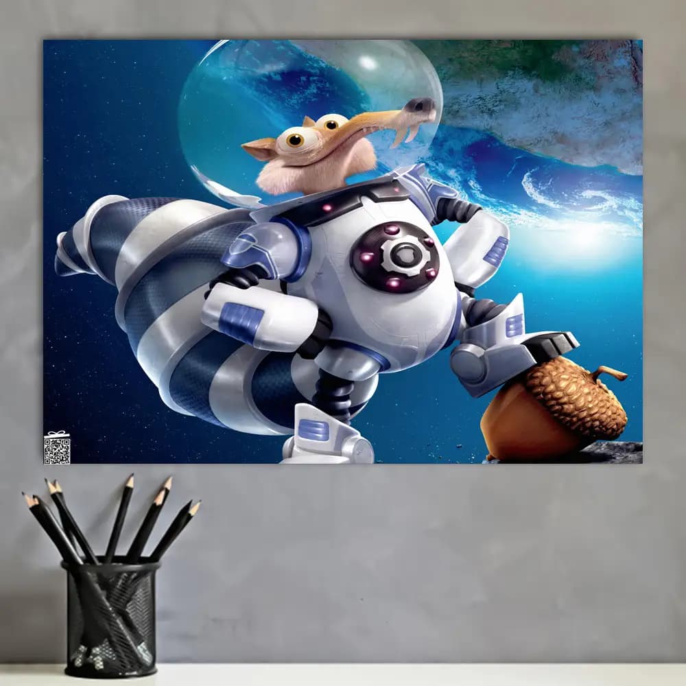 متال پوستر انیمیشن Ice Age کد K036 — تصویر ۴