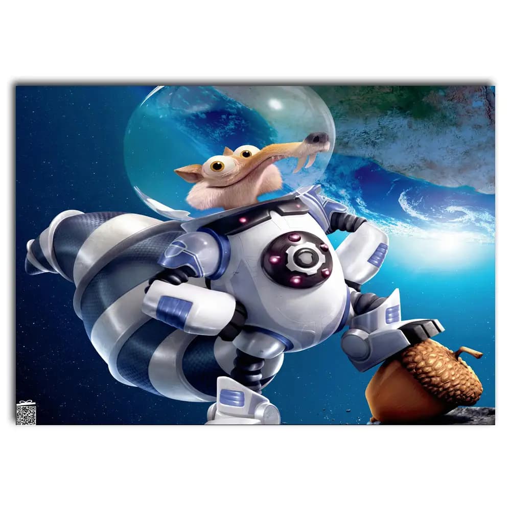 متال پوستر انیمیشن Ice Age کد K036