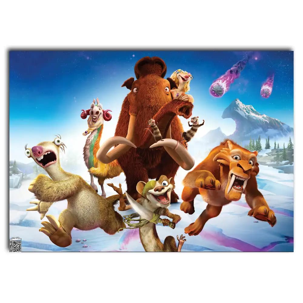متال پوستر انیمیشن Ice Age کد K035