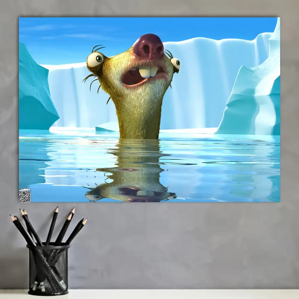 متال پوستر انیمیشن Ice Age کد K034 — تصویر ۴
