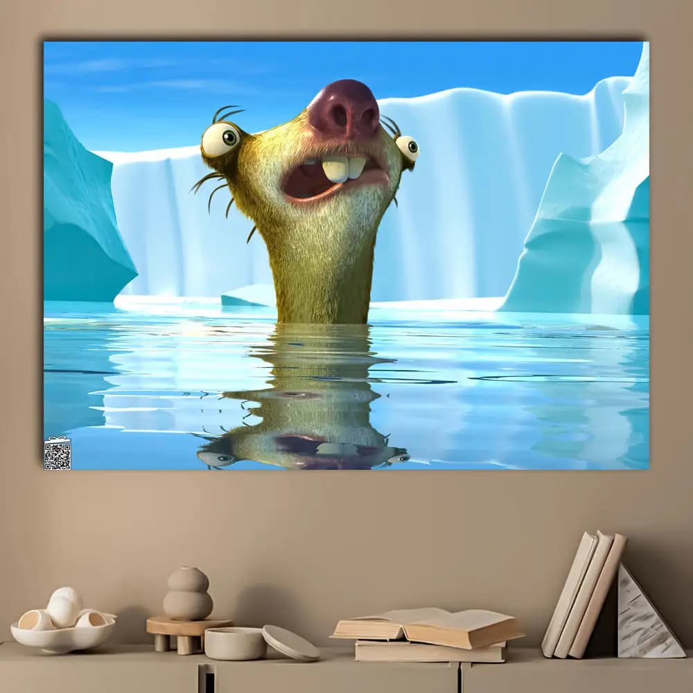 متال پوستر انیمیشن Ice Age کد K034 — تصویر ۳