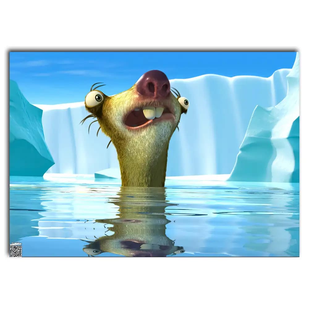 متال پوستر انیمیشن Ice Age کد K034