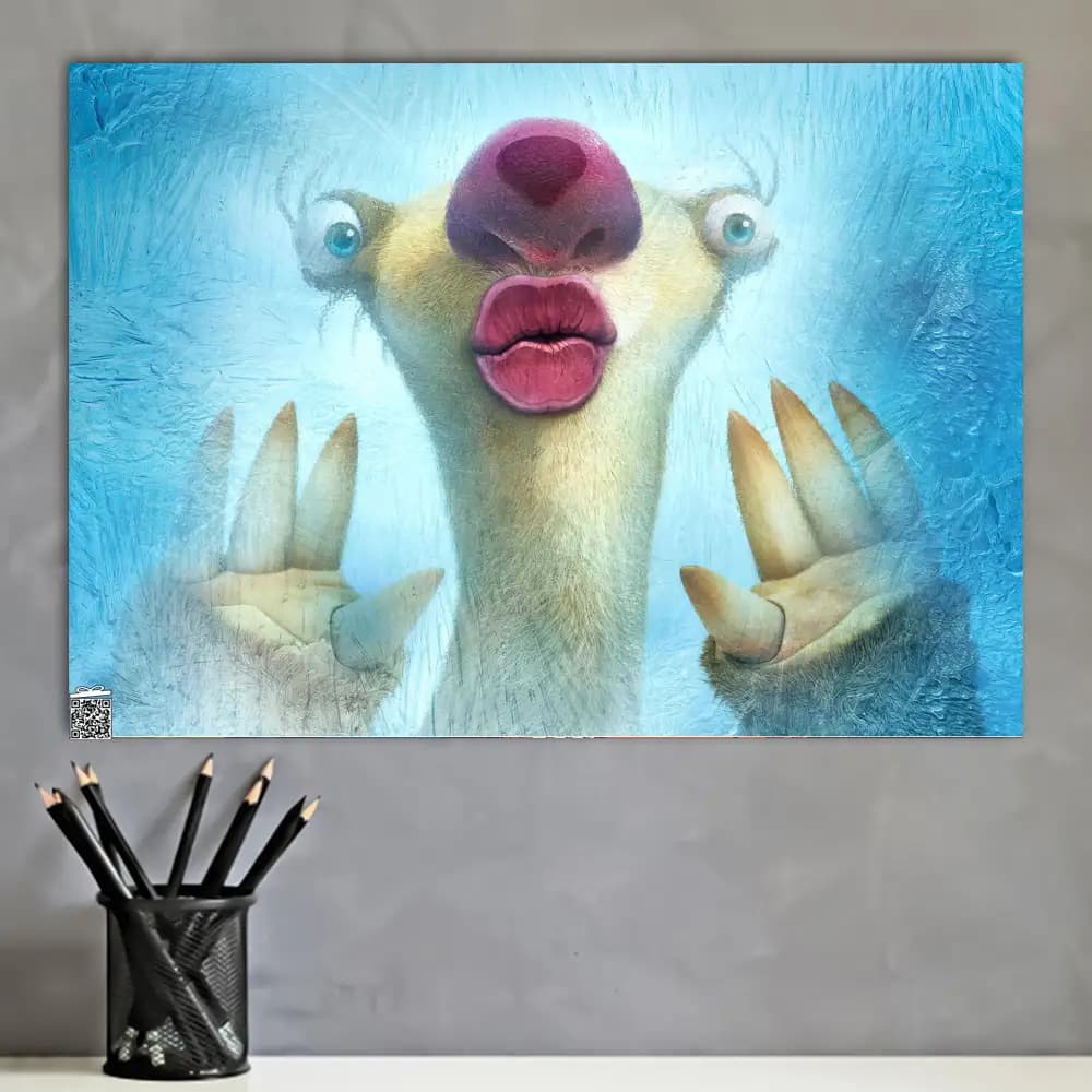 متال پوستر انیمیشن Ice Age کد K033 — تصویر ۴
