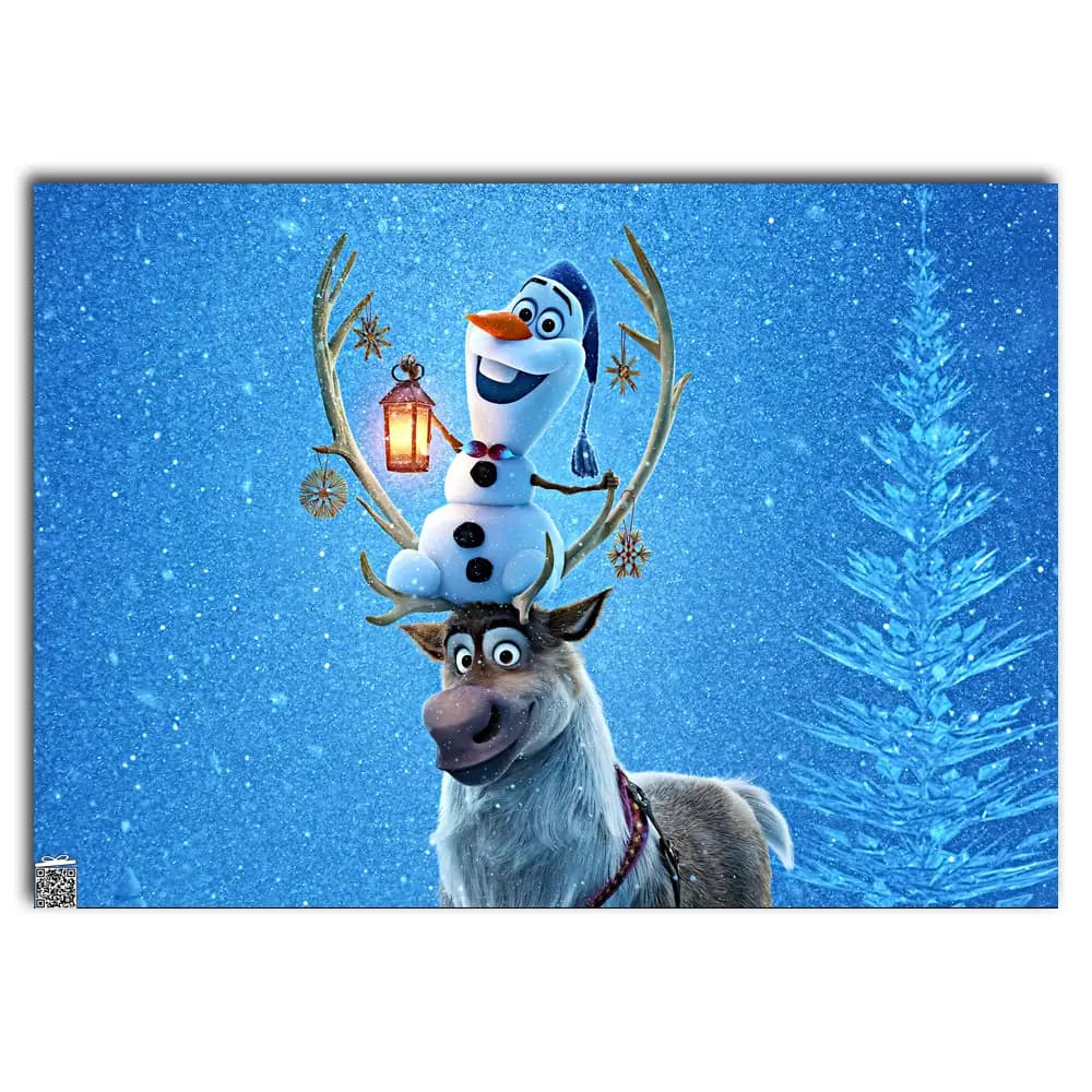 متال پوستر انیمیشن Frozen کد K028 — تصویر ۲