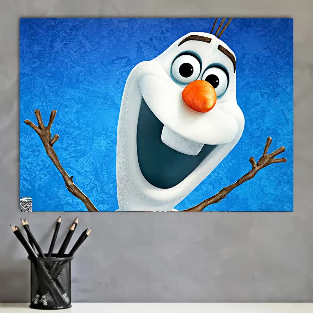 متال پوستر انیمیشن Frozen کد K027 — تصویر ۴