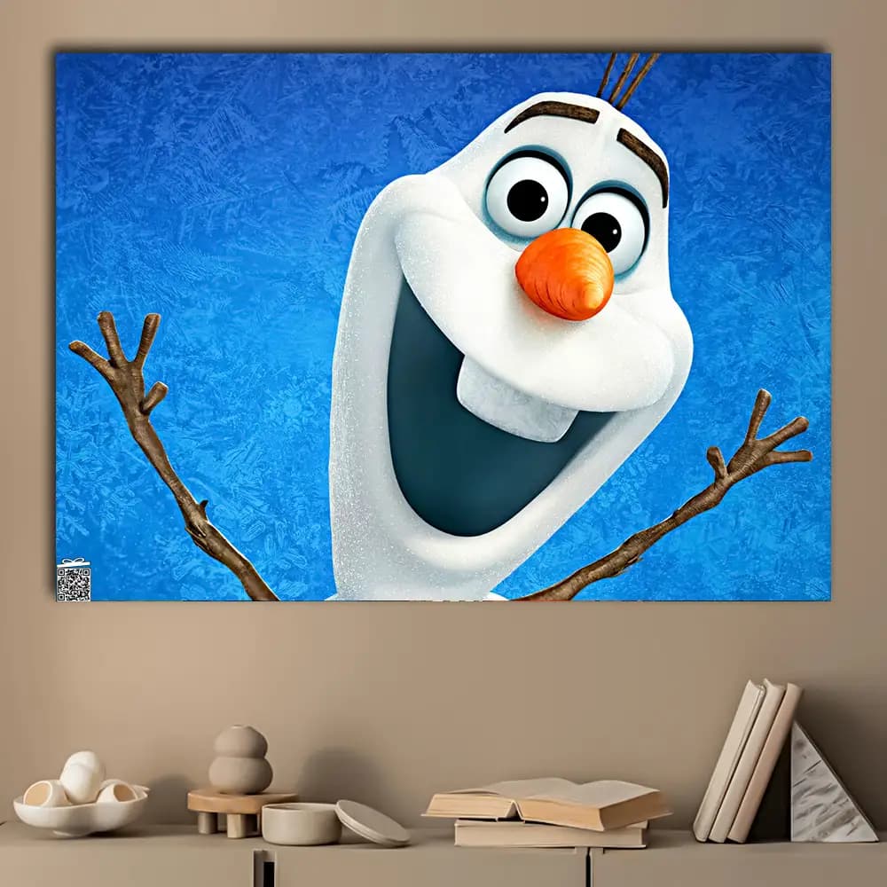 متال پوستر انیمیشن Frozen کد K027 — تصویر ۳