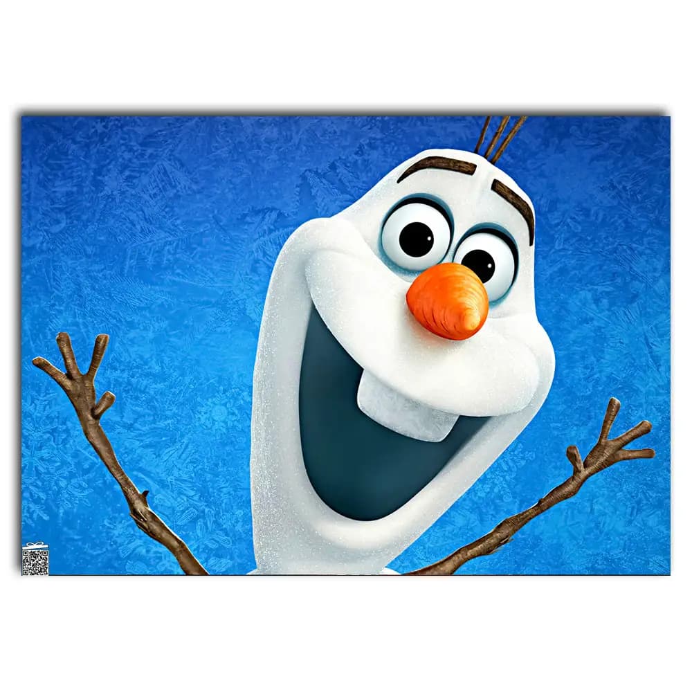 متال پوستر انیمیشن Frozen کد K027