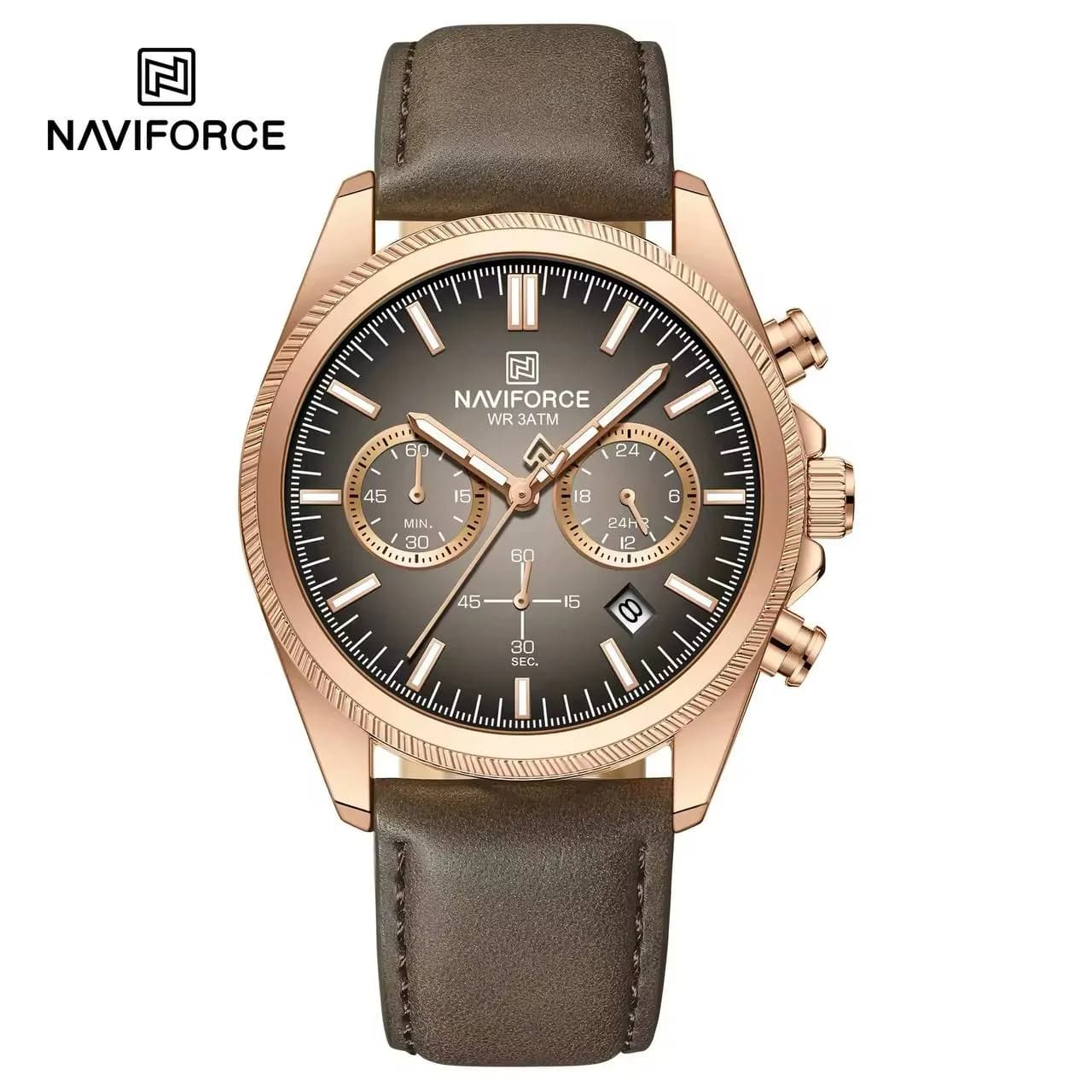 ساعت مچی مردانه نیوی فورس NAVIFORCE NF8082 RGGYDBN اورجینال — تصویر ۳