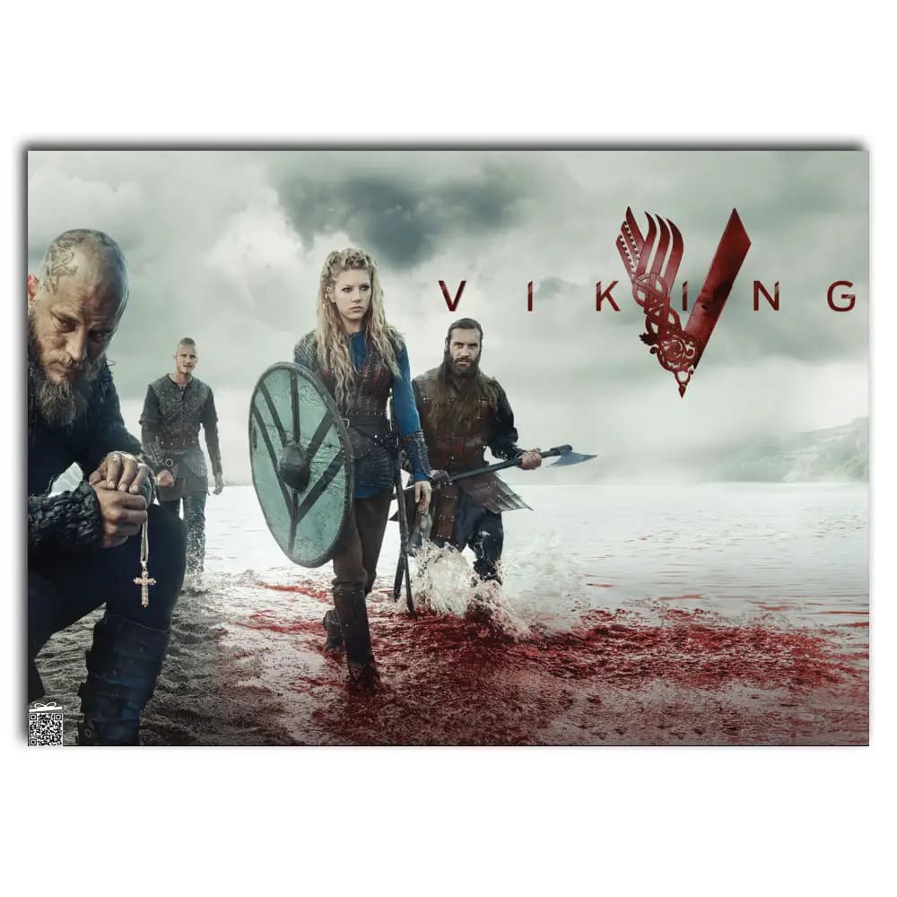 متال پوستر سریال Viking کد S019 — تصویر ۲