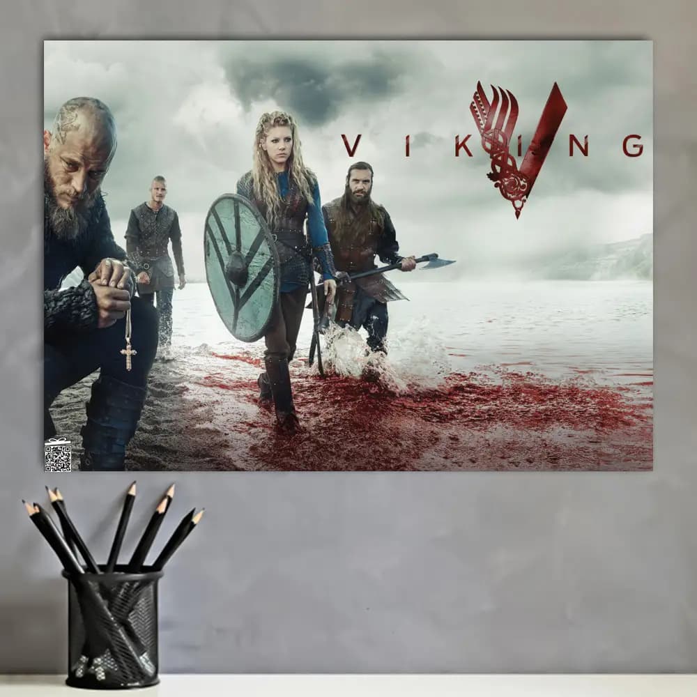 متال پوستر سریال Viking کد S019 — تصویر ۴