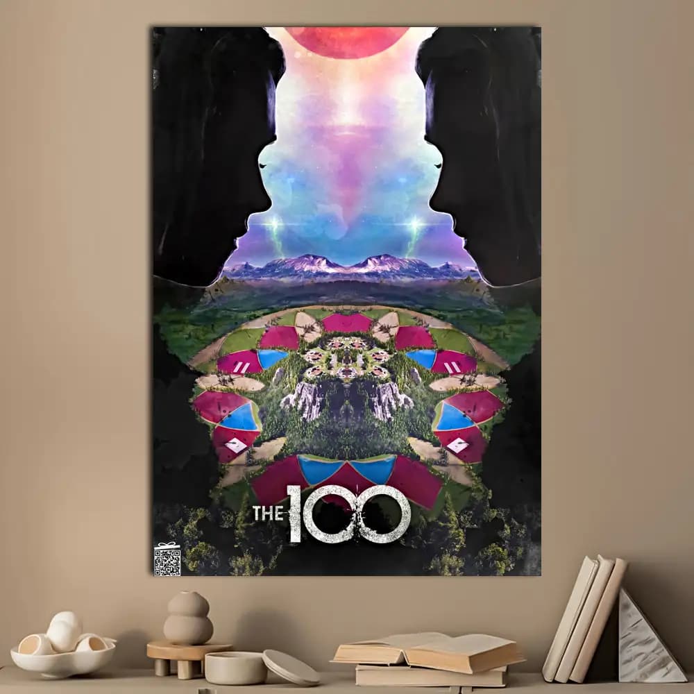 متال پوستر سریال The 100 کد S017 — تصویر ۳