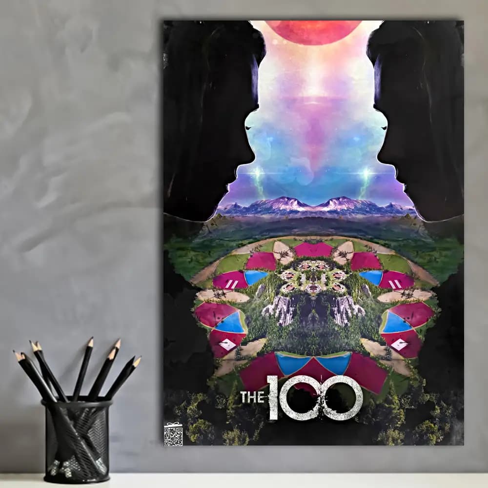 متال پوستر سریال The 100 کد S017 — تصویر ۴
