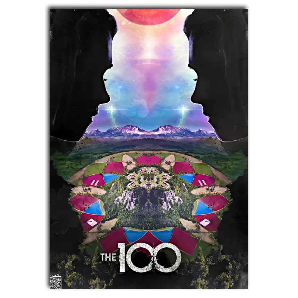 متال پوستر سریال The 100 کد S017 — تصویر ۲