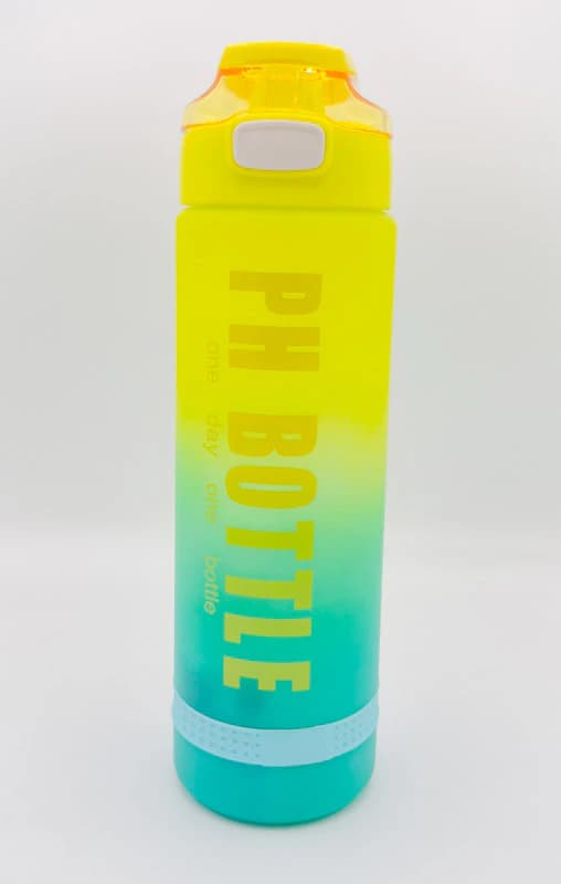 قمقمه PH Bottle یک لیتری | مات، درب قفلی ضامن‌دار مناسب ورزش و باشگاه — تصویر ۸