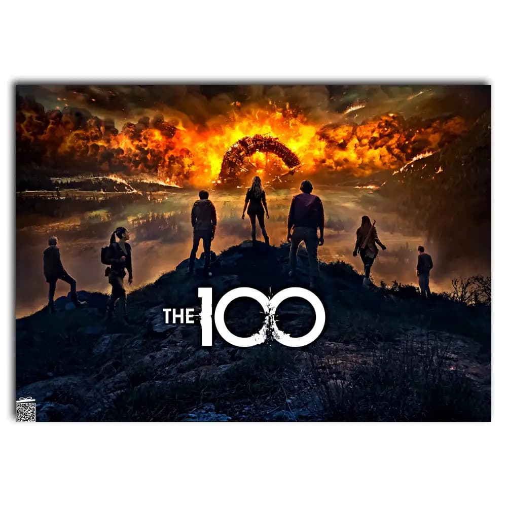 متال پوستر سریال The 100 کد S016 — تصویر ۲